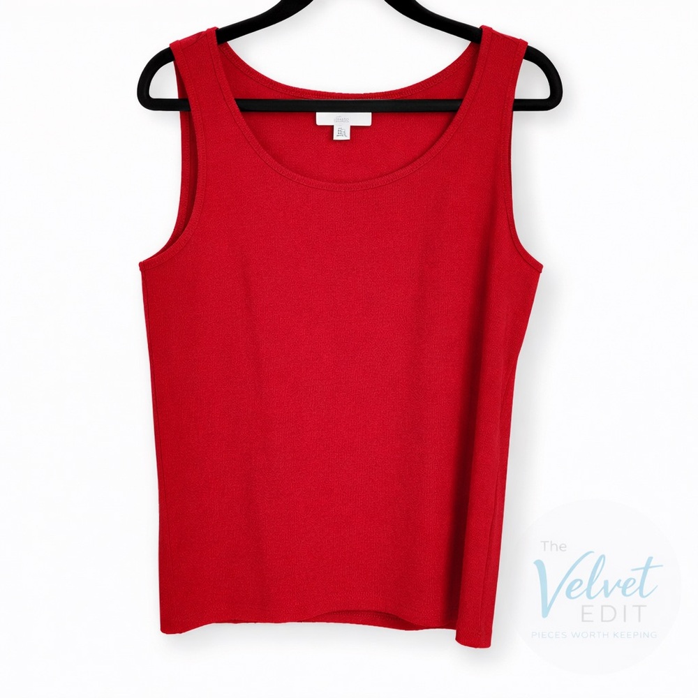 St. John Vibrant Red Tank Top
